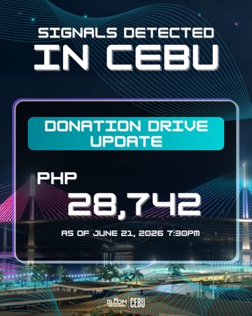 TEAMBLOOMPH's tweet photo. The Signals World Tour is heading to Cebu next! 🌸

Let’s show our support for Team Bloom Cebu as they prepare their projects for the upcoming concert. Any amount is greatly appreciated! no donation is too small! 💕

Kindly fill out the donation form after donating for transparency and tracking.

📌 Donation Form: https://t.co/q38coYb41z 
📌 Donation Transparency Report: https://t.co/CrhrfZd0zn

#TeamBloomCebu #BINISignalsInCebu  
@TEAMBLOOM_CEBU