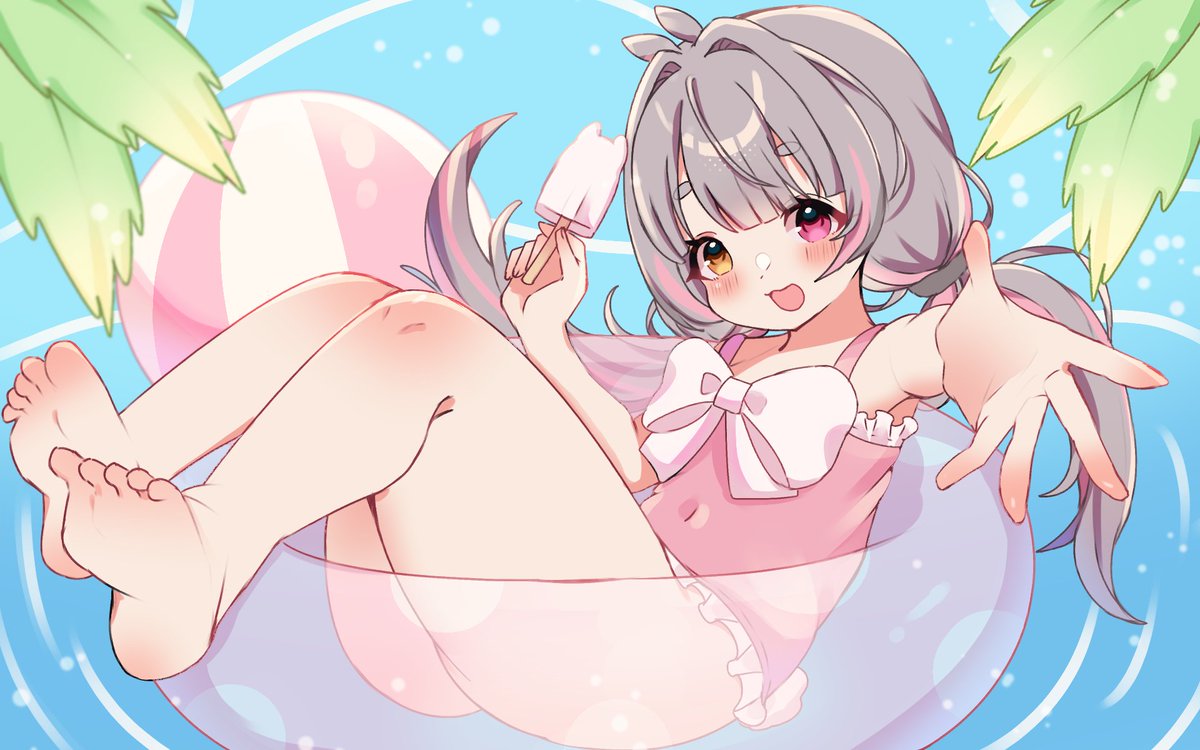 VTuberASMRFan's tweet photo. Cute and Funny Summer Fuwi Beach Time!
Art by - @/ranse237
#fuwillust https://t.co/tzarUS2i1U