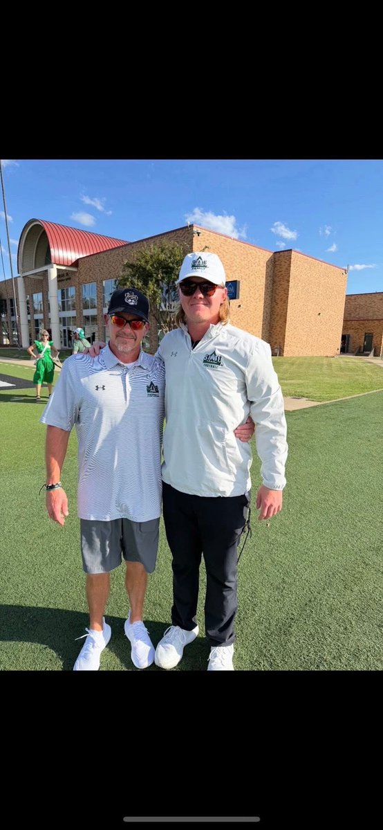 CoachWadeCannon's tweet photo. Happy Father’s Day to all the fathers. Super thankful for mine! Wouldn’t be anywhere close to where I am today without you. @coachcannon97 https://t.co/lgk5wIecLM