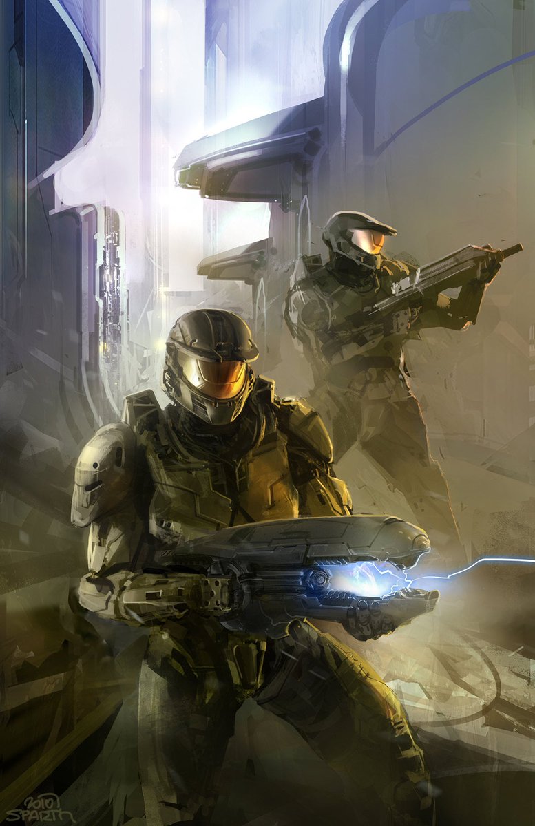justahaloguy's tweet photo. Can we stop pretending Bungie had everything all figured out and their lore was consistently uniform? 

Did some intend humans to be Forerunners? Sure. But they also said Master Chief was the last Spartan. 

It’s a fictional universe people. They can change things as need be. https://t.co/N1gBdvm9OP
