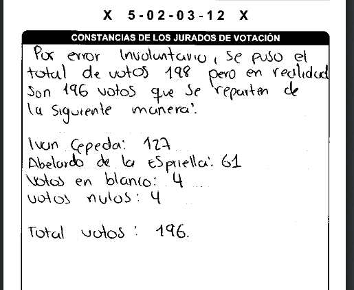 DayanaArg's tweet photo. de 129 votos que tenia ivan en esa mesa le quitan dos porque si, no dice que esto haya sido verificado por un testigo electoral del pacto historico.  #FraudeElectoral https://t.co/2HvDk1Zdmg