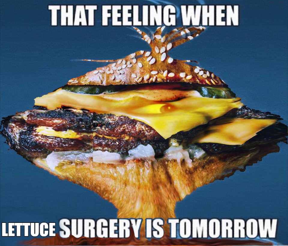 alonewithmysock's tweet photo. i allow #burger to trend! 🎈🙌🥂🎊🎉 https://t.co/uExQjLf2mq
