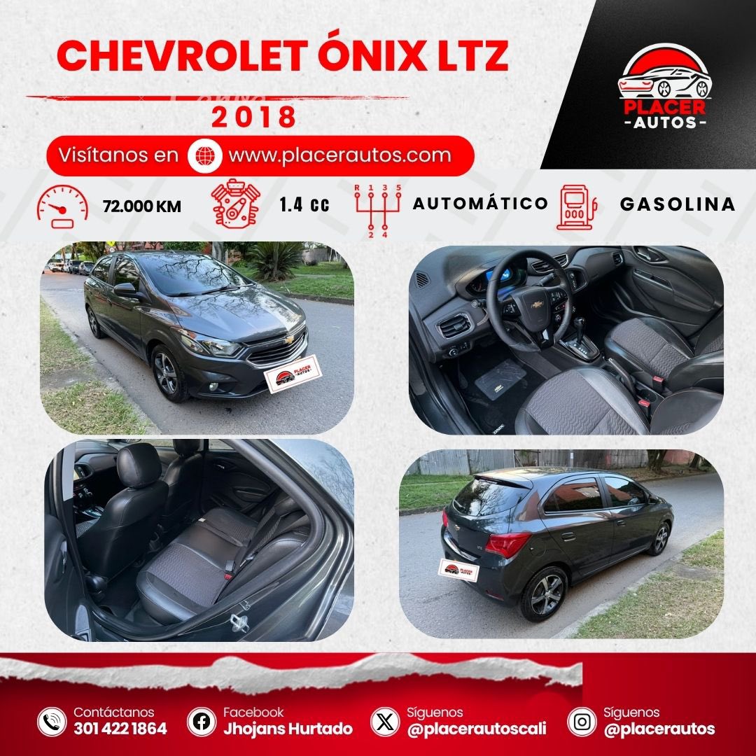 placerautoscali's tweet photo. 🚘 Chevrolet Onix LTZ 
😎 Modelo 2018 
ℹ️ 72.000 km 
2️⃣ dueños 
❄️ Aire acondicionado 
🪟 Vidrios eléctricos en 4 puertas 
👋 Frenos abs 
🗃️ Caja Automática
🔍 Exploradoras
📺 Pantalla
🎥 Cámara reversa 
👏 Impecable estado

💻 Visítanos en https://t.co/drpHHLRvsa
📲 3014221864. https://t.co/XEhQDBmwHT