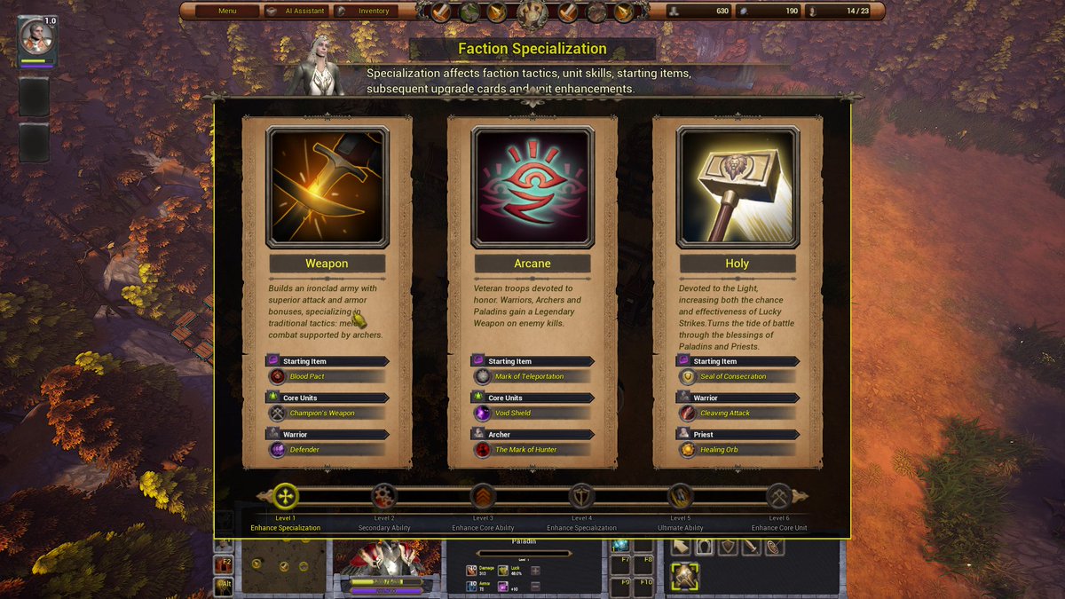 StevenLuo4's tweet photo. Fantasy RTS game -- Warsong, large update, adding Rogue like leveling up system for heroes.

#IndieGame #Unreal5 #Steam https://t.co/93RbAg0QCS