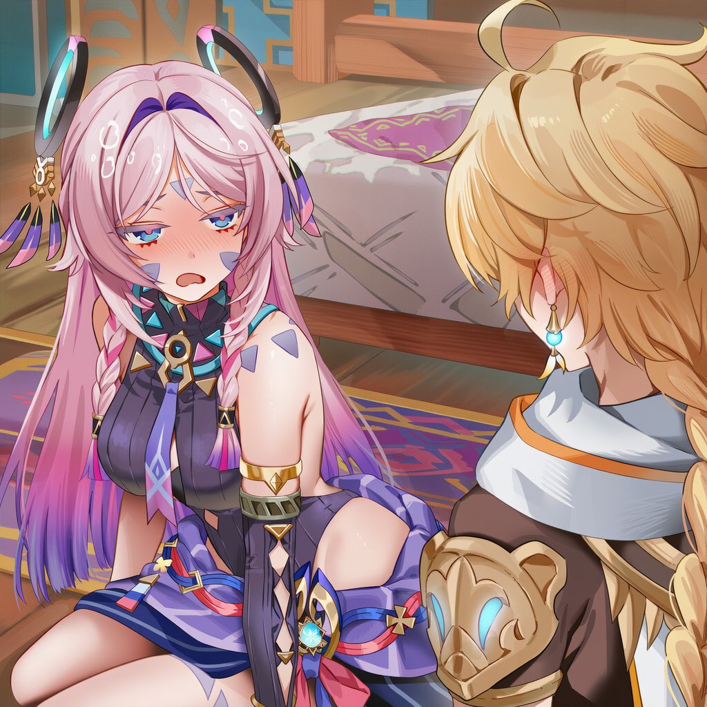 PunnzZ_X's tweet photo. Citlali x Aether | Genshin impact (R-18, 67 pic) 
 https://t.co/RwcgwHuzGO https://t.co/lovCd3zsRU