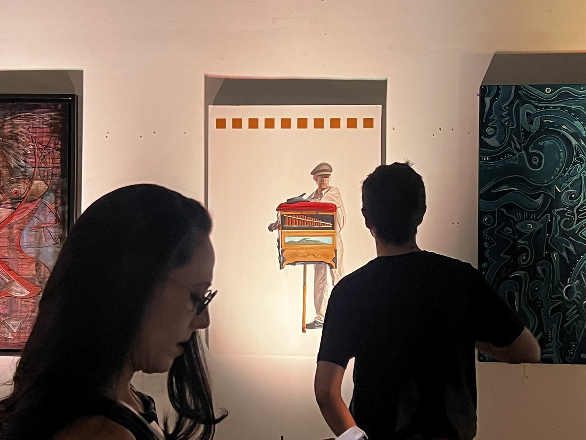 fermin_ferrer_'s tweet photo. El viernes tuve exposición en Santa María La Ribera en el marco del #mundialdefútbol2026 mostrando algo de la cultura mexicana con mis obras. https://t.co/6H1XF4ABI9