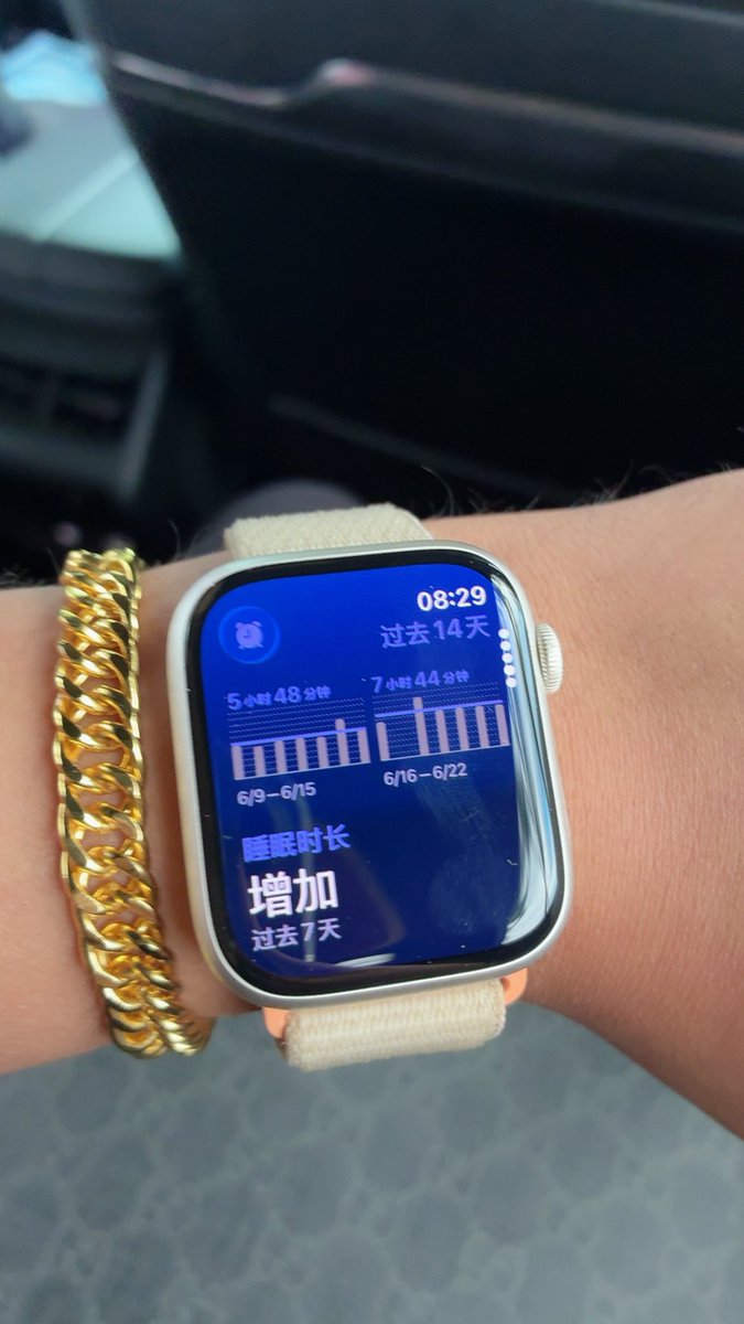 MeowSect's tweet photo. 最近7天睡眠有明显改善 #睡眠 https://t.co/FqSz0LbhdV