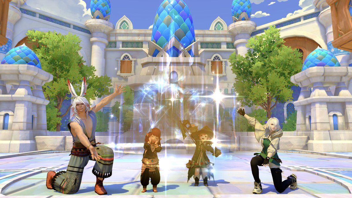 Mare_FF_XIV's tweet photo. AVDクリア〜🎉
どんなに床舐めても（道づれにしても😇）みんなすごい褒めてくれるから楽しくクリアできた🙌
みんなありがとおおおお！！
#FF14 #FFXIV https://t.co/KP0L2jaZe0