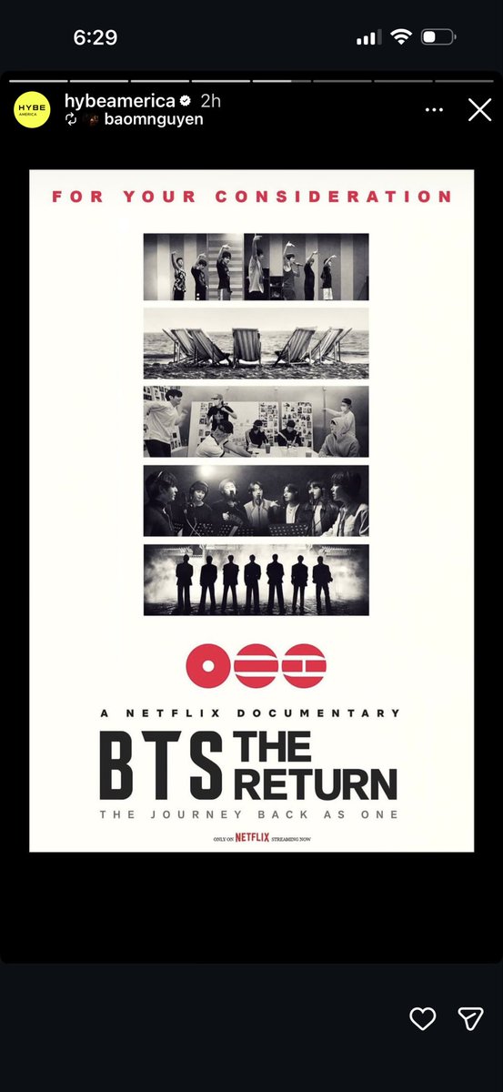 orul8ce's tweet photo. 👀 HYBE America is pushing BTS’ Emmy campaigns🔥🔥🔥🔥👏👏👏💜, reposting director…Bao Nguyen’s BTS: The Return FYC post and once again sharing the BTS: The Comeback Live (ARIRANG) FYC campaign🔥👀👀 Emmy voting ends tomorrow..June 22 at 10 PM PST👀👀 https://t.co/0TP9SUrjCE