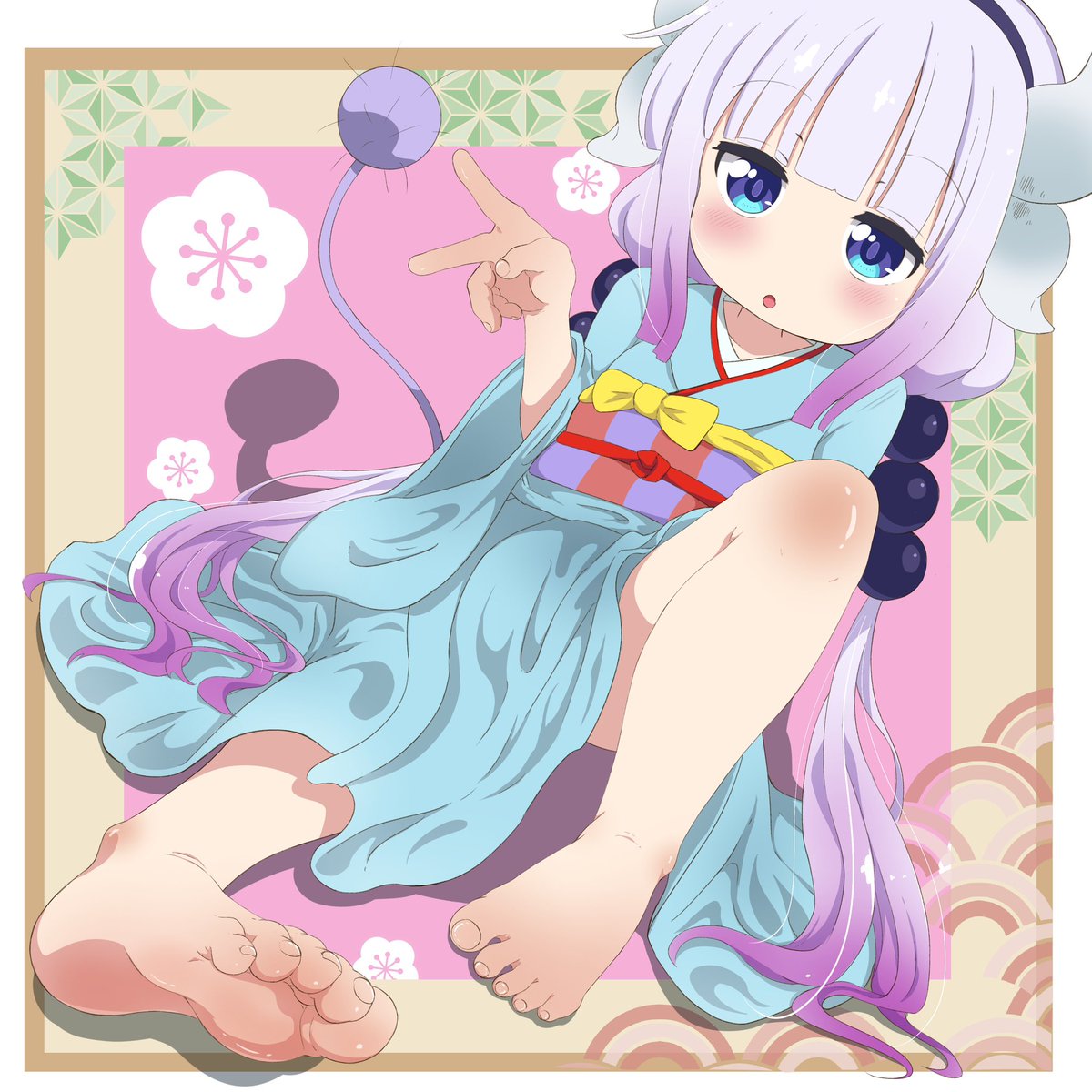 Negi_Pikumin130's tweet photo. #イラスト  #maidragon   #小林さんちのメイドラゴン

着物カンナちゃん https://t.co/gaDWAd9VtU