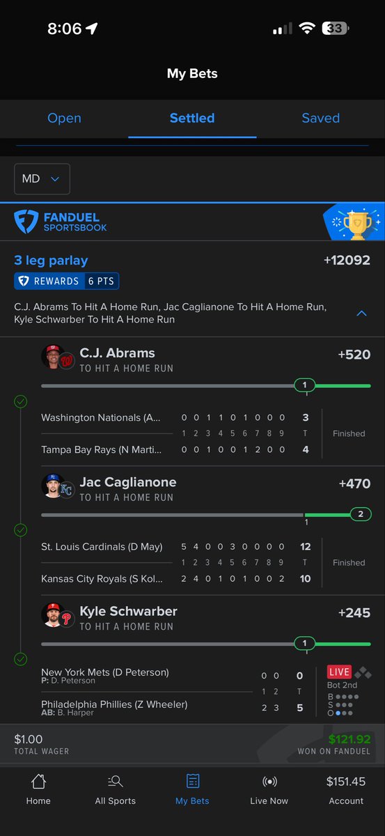 The_Chirspy's tweet photo. @MLBHR Bang https://t.co/peYzFRD4OE