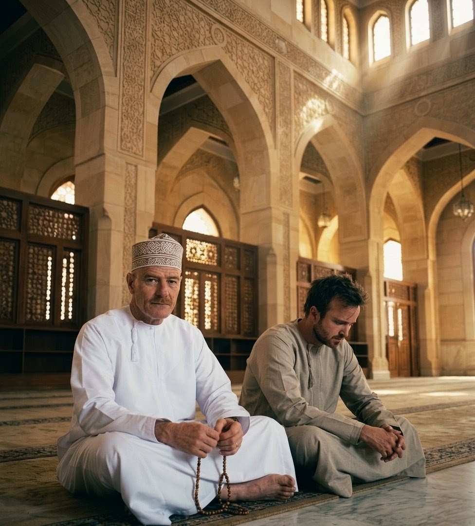 MukeetTheMod_el's tweet photo. Gus Fring just took his Shahada ☝🏽, Alhamdulillah [yeah it's real!]

Inshallah these 2 Next and then we can call it "Breaking Good!"

May Allāh keep brother Giancarlo firm upon the Dīn and make Islām EASY for him
Aameen ya Rabb 🤲🏽 https://t.co/0VbLR9IoSL