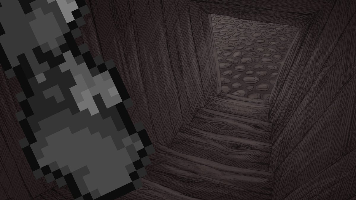 1985OneUpGreen's tweet photo. 💭: There’s someone down here? Really? That’s… actually quite surprising.

I-Uh. H-Hello? https://t.co/wl7j6d9JOz