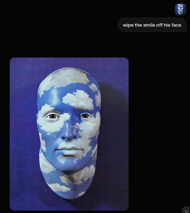 hengistloves's tweet photo. Napoleon death mask learns about hypergamy https://t.co/yECNE9XUt4
