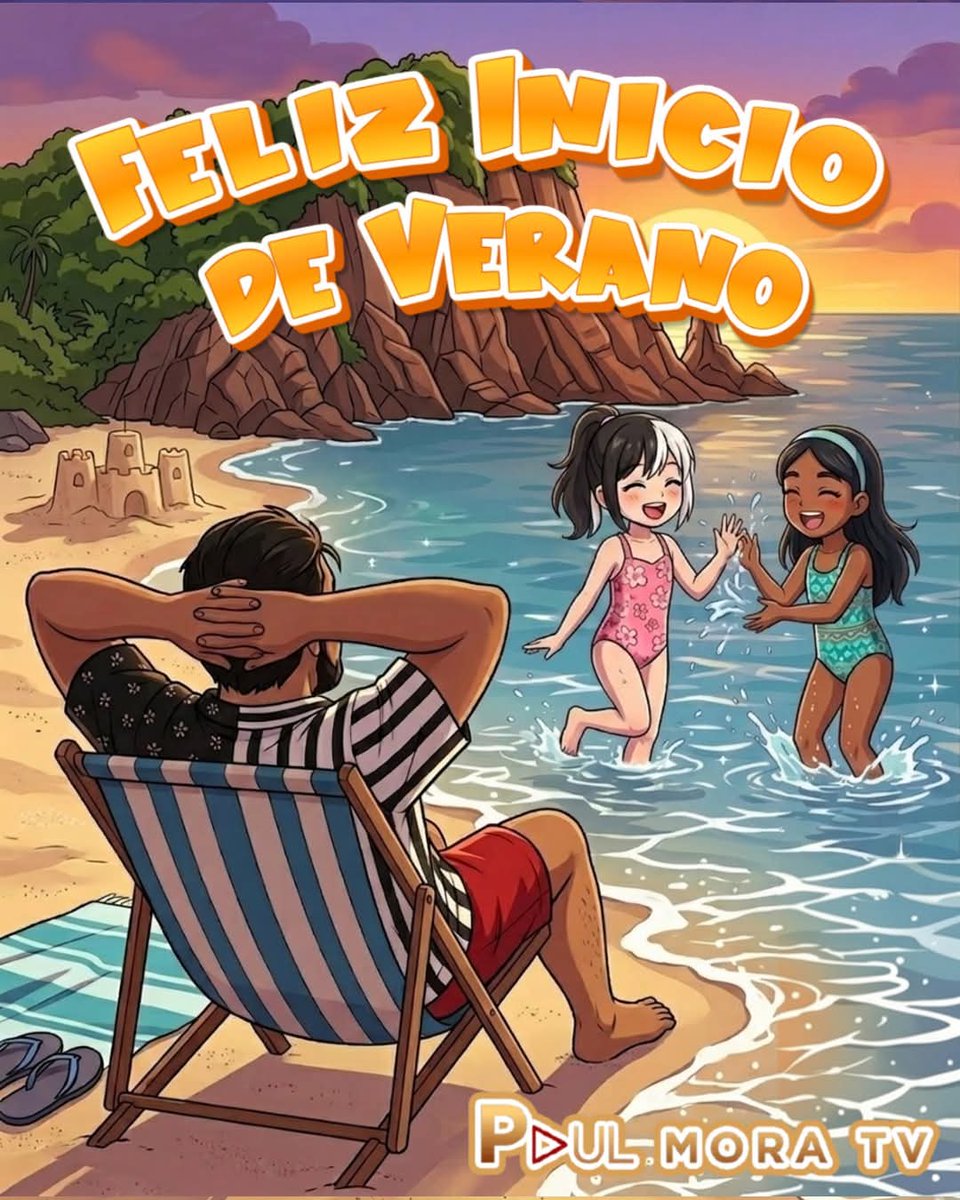 PaulMoraTV's tweet photo. ☀️ #Verano activado: días más largos para pausar, recargar y disfrutar del mar y la compañía. Pero ojo con el calor: hidrátate, usa bloqueador, evita horas pico y sigue alertas.
Disfruta sin descuidarte 🌊😎
#Verano2026 #InicioDeVerano #Solsticio #BeachLife #Playa #SummerVibes https://t.co/FyHMPFcAm4