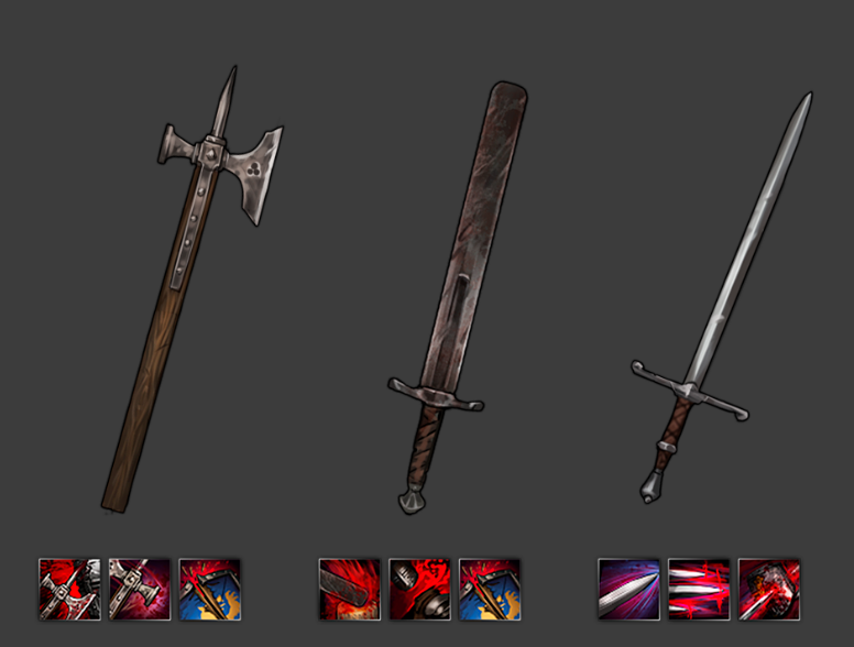 mc_skellington's tweet photo. Now that the #battlebrothers update is out, I can finally show off some of the stuff I've been working on for it. https://t.co/KjFYaMeRkx