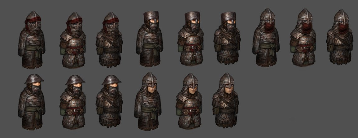 mc_skellington's tweet photo. Now that the #battlebrothers update is out, I can finally show off some of the stuff I've been working on for it. https://t.co/KjFYaMeRkx