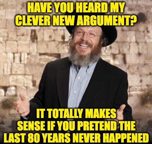 jvgraz's tweet photo. Urine doing the meme again. #JewbaccaDefense https://t.co/U78KaIJ4Xs