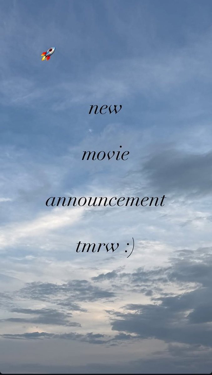 timotheeupdates's tweet photo. 🚨🚨🚨🚨

TIMOTHÉE CHALAMET WILL ANNOUNCE A NEW MOVIE TOMORROW!!!! https://t.co/gqNxfXGiPm