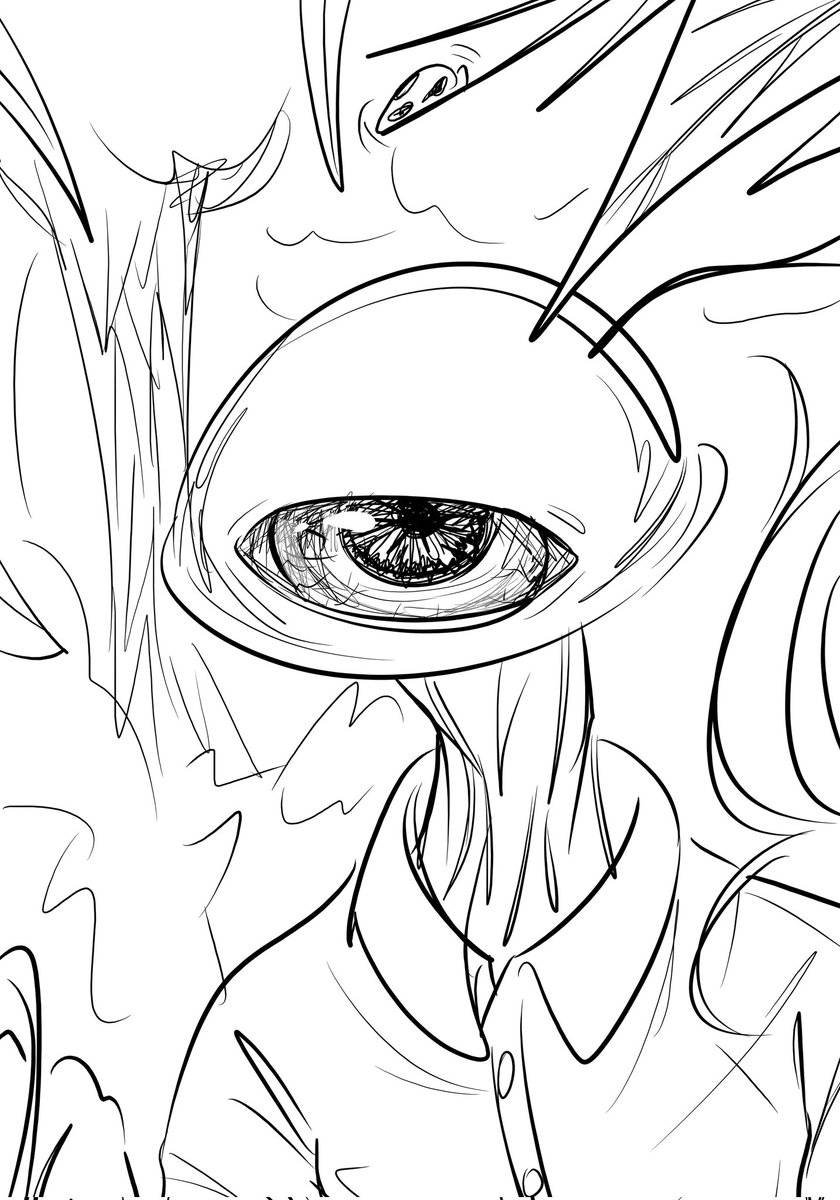 Blood_lotus1117's tweet photo. Ah... staying up all night really does make your brain foggy... I guess I'll have to resort to this drawing method again. (๑•́ω•̀๑)
#DoctorNowhere https://t.co/tolrascFkq