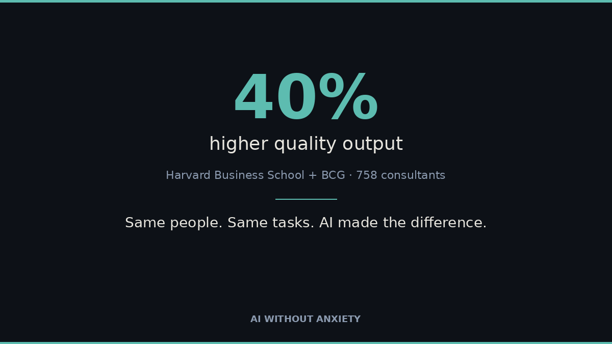JohnPosta_AWA's tweet photo. Nobody talks about the real reason most people think AI is "just okay."

It's not the tool. It's not the model. It's this 👇

Most people talk to AI like a search bar. One question, one answer, done. That's the mistake. AI is a collaborator, and collaborators need context.

The fix is a 4-part structure:
▪️ Role — who AI should act as
▪️ Context — what it needs to know about your situation
▪️ Command — what you actually want it to do
▪️ Format — how the output should look

Use all four, every time. Then do the one thing almost nobody does: after the Role and Context, stop. Don't state the outcome. Say "Ask me all the questions you need before you start." The output changes completely.

This is the difference Harvard and BCG measured in a controlled study: people using AI well worked 25% faster and produced 40% higher quality output. GitHub clocked developers finishing 55% faster. The skill isn't the tool. It's how you talk to it.

🎁 Now the money nobody claims. Google will currently give you its full AI certification and tooling, the real, paid, recognized stuff, for free, if you go through one specific door most people don't know exists.

Done for one person, that's over $400 in value. Done across a full team, the defensible number runs past $12,900 in free tooling and training, the kind of line item a company normally approves in a budget meeting.

Here's why it matters for your paycheck: 📊 Lightcast analyzed 1.3 billion job postings and found those same AI skills pay 28% more, nearly $18,000 a year. You'd be getting, for free, the exact skill set the market pays a five-figure premium to have. The pathway, step by step, is in the Toolkit.

Free to learn. Five figures to know. Most people will scroll right past this.

What's the worst answer AI has ever given you at work?

I put the complete system together — the full Job Assessment, the 4-Part Recipe, the Quadrant Exercise, the exact Boss Brief script with the devil's-advocate prep prompt, and the Google training pathway worth $400+ per person and $12,900+ across a team — for professionals to run on their own in about 2 hours.

Like this post and I'll DM it to you. 📩