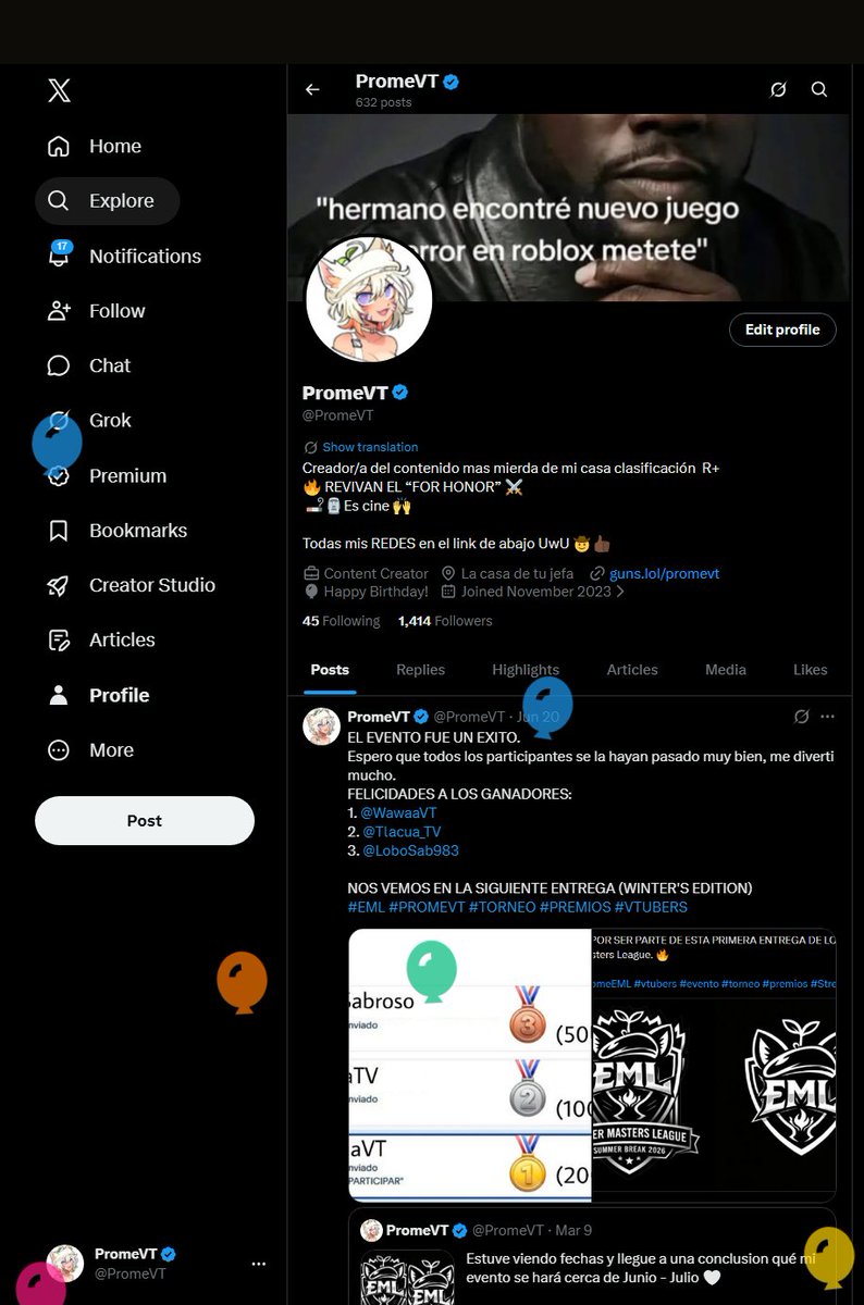 PromeVT tweet picture
