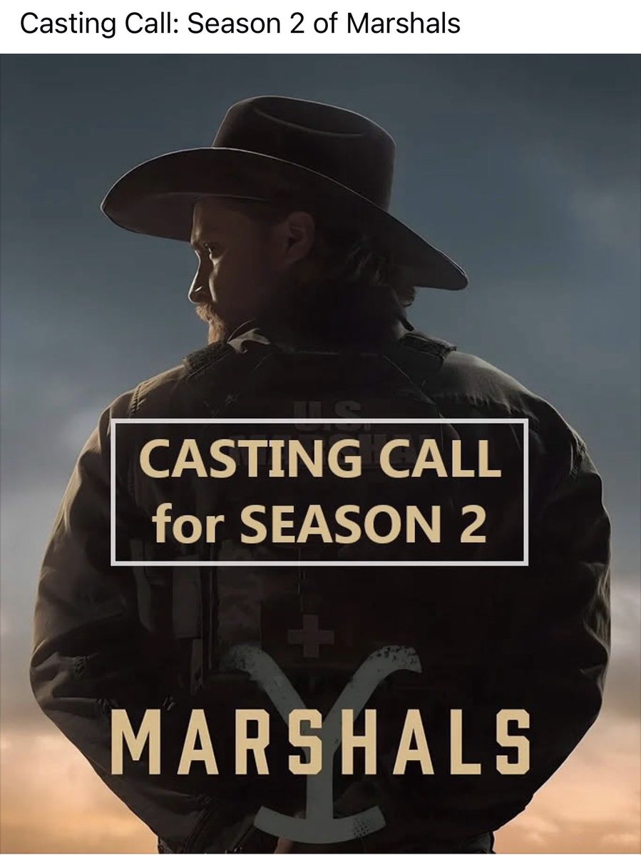 WAGSNexa's tweet photo. auditioning soon. 

Watch your boy on Paramount soon. 

#JustinWagerTheMortgageMan #marshalls
#TaylorSheridan #ParamountPlus #auditions https://t.co/8uZwlyEAuy