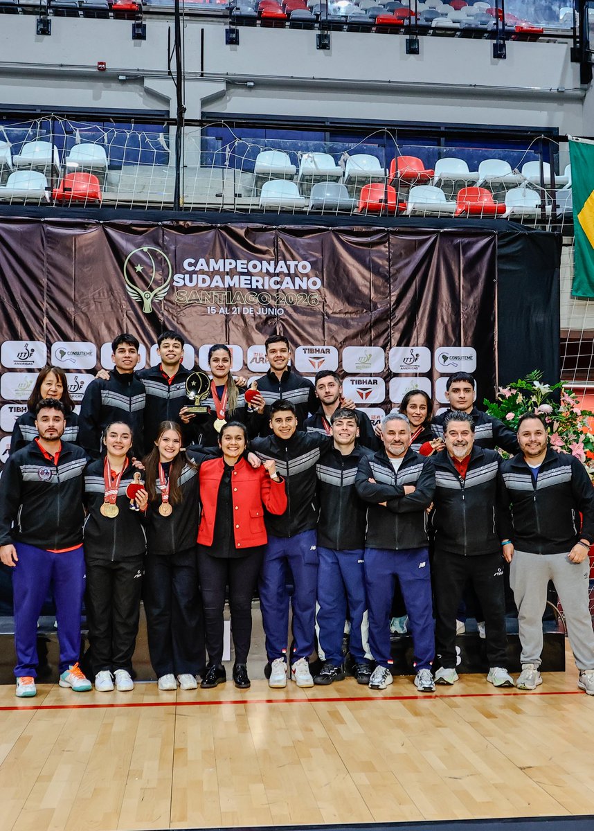TeamChile_COCH's tweet photo. ¡LOS MEJORES! 🥇😎🏓🏆

El Team Chile 🇨🇱 de Tenis de Mesa 🏓 ganó el Sudamericano de Santiago, luego de conseguir nueve medallas: cuatro 🥇, dos 🥈 y tres 🥉.

¡Felicidades a tod@s! 👏👏

#VamosTeamChile 🇨🇱 https://t.co/2EIgF6ch26