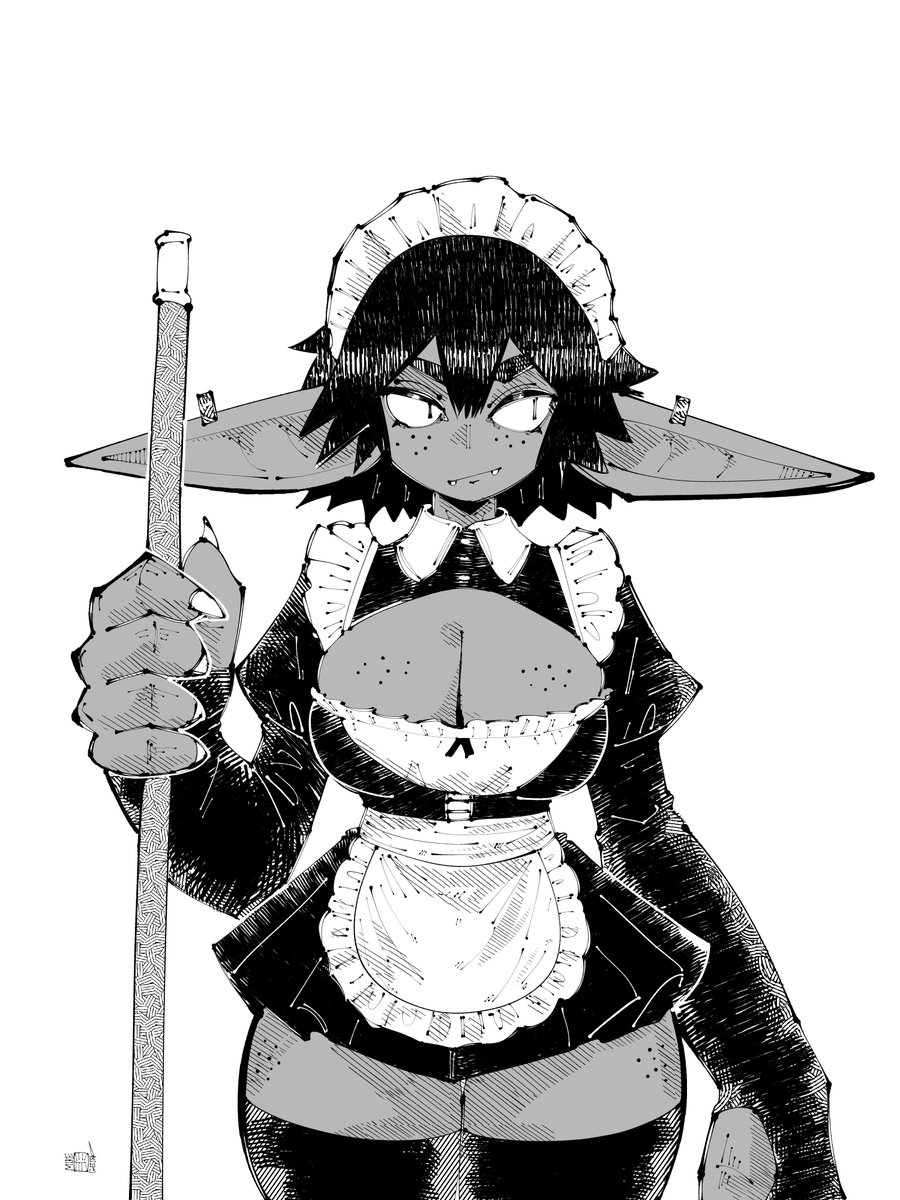 miregeist's tweet photo. Gobbo maid https://t.co/bKEfbXbpDQ