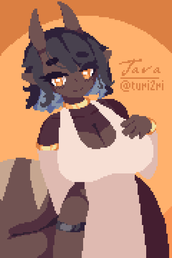 turi2ri's tweet photo. quick doodle, not my character! (4)
#pixelart #ドット絵 https://t.co/fAKBw5MGi8