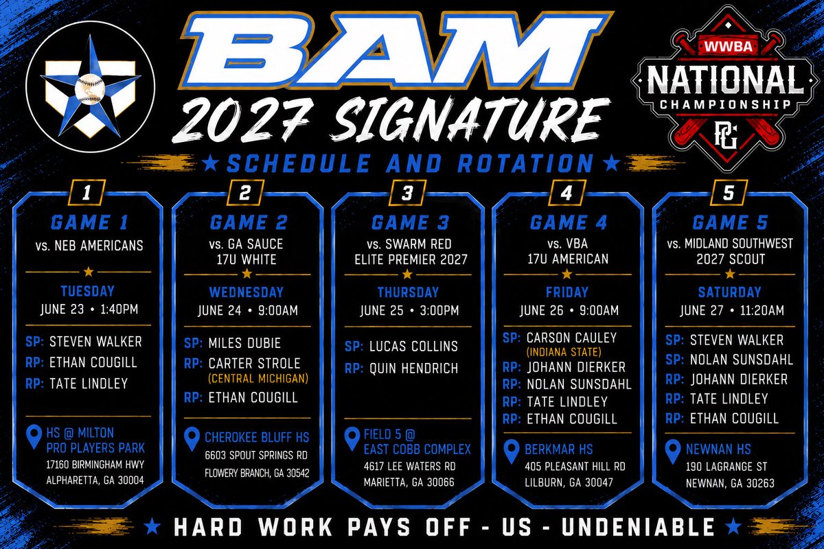 BAM 2027 Signature tweet media