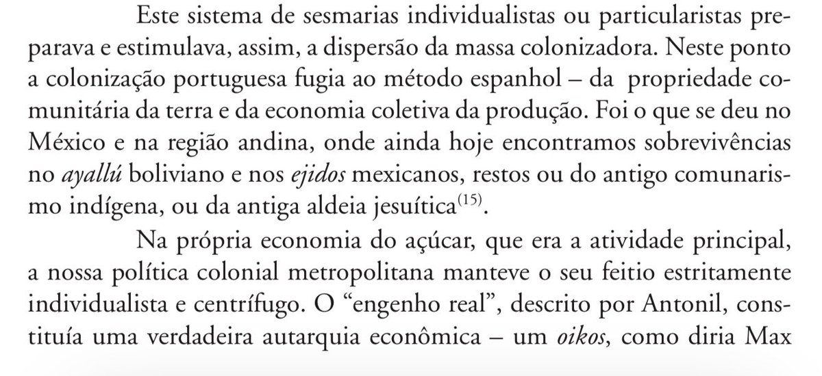 Rafuxvideos's tweet photo. Oliveira Viana é um verdadeiro banho de água fria nessa copada de tradicionalistas (e pseudo-tradicionalistas) de que o período colonial seria o nosso análogo ao feudalismo europeu. https://t.co/0NJi2ImAR0