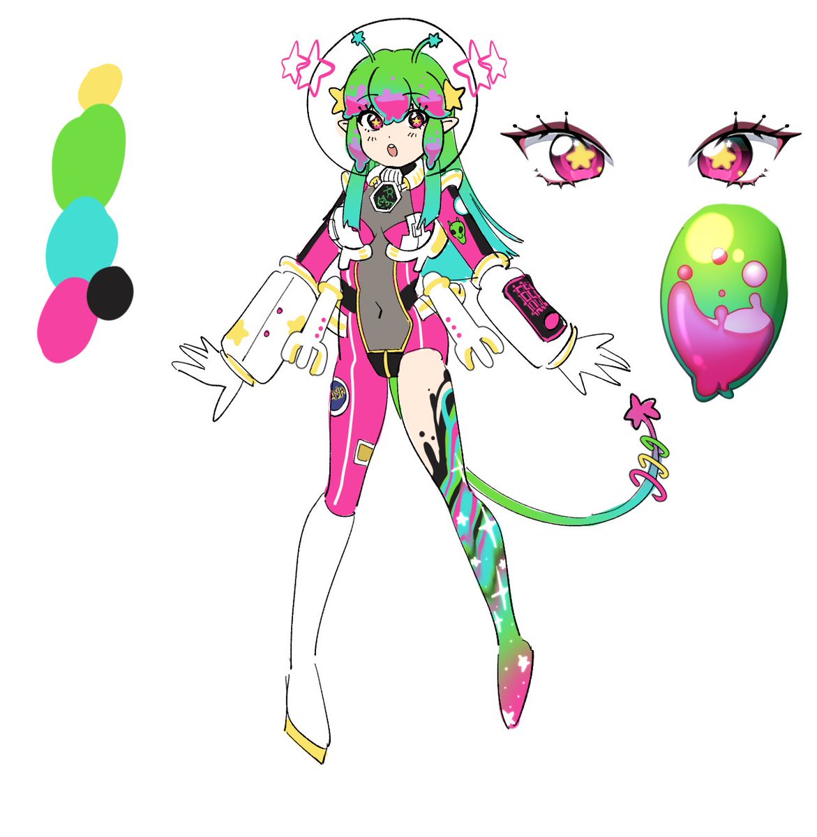 meowao's tweet photo. goopy lava alien https://t.co/yVHaLctIrp