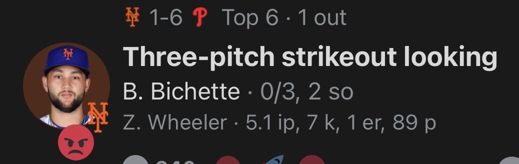 austinsprops's tweet photo. Zach Wheeler 6.5 Ks “O”✅
(-105)FD

He just fries NYM.
Another GREAT Day.

18-2 our L20 MLB props.

❤️IF YOU CASHED! https://t.co/7iGdHwcNRs