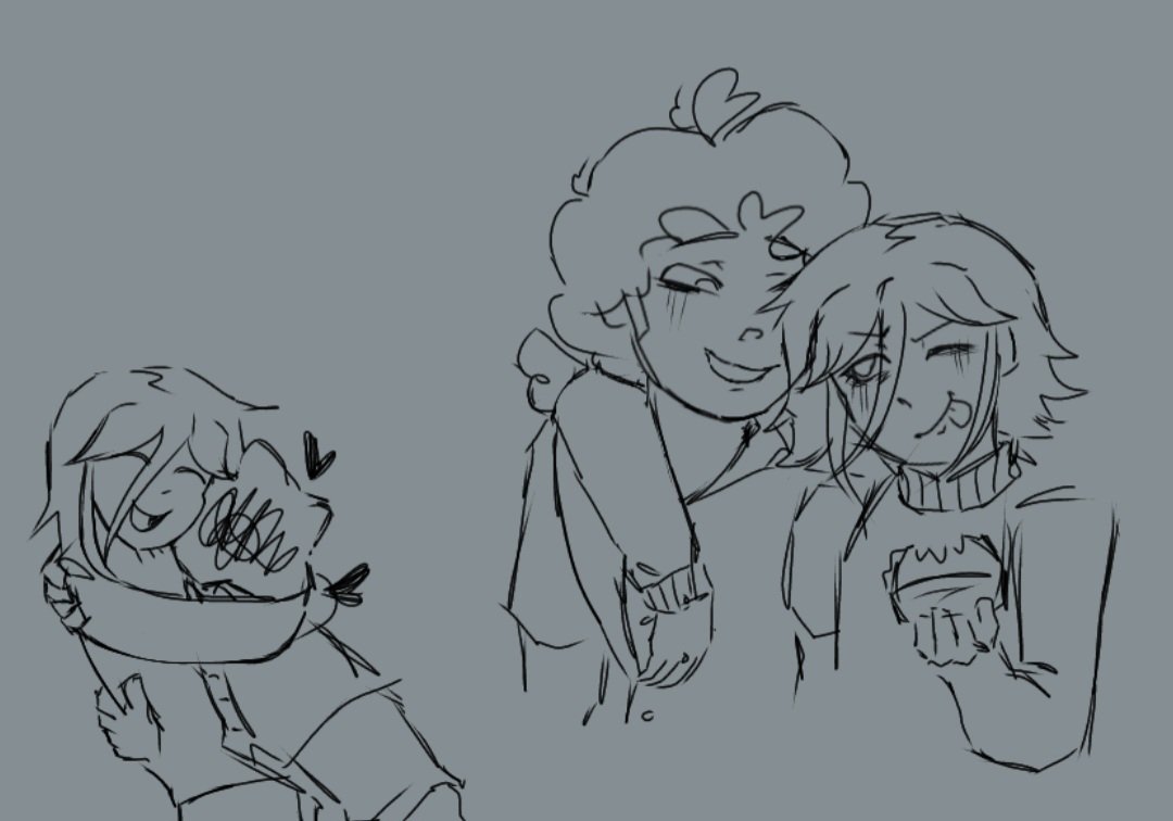 theKnitler's tweet photo. I MADE 2 VERSIONS BECAUSE I WAS INDECISIVE, I'M ON THE ROAD I CAN'T DRAW A STRAIGHT LINE HEL P

MI HERMANA PUSO CANCIONES DE CARLA MORRISON Y ESTUVE DE "PUTA MADRE NO ME HAGAS CHILLAR ESTOY DIBUJANDO"

I'M CHILLING (ESTOY CHILLANDO) https://t.co/DZAdRMm1n9