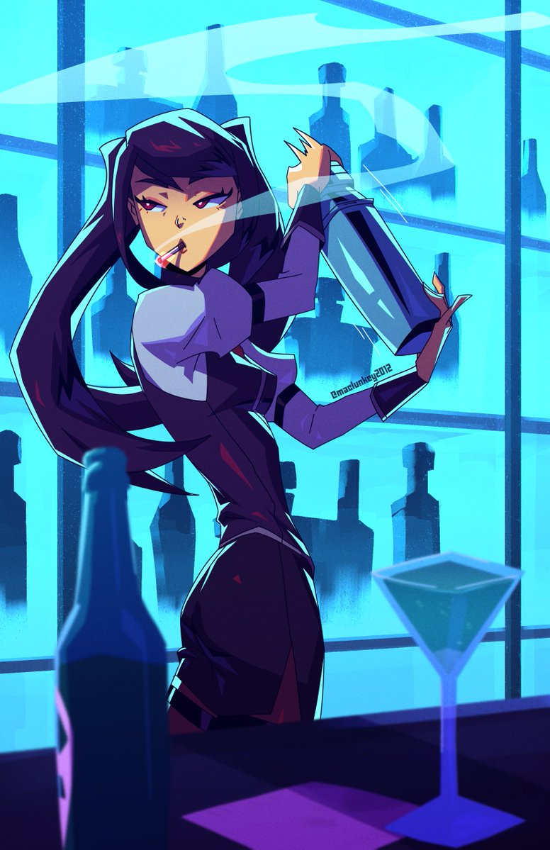 maclunkey2012's tweet photo. Wtf do you mean VA-11 Hall-A is 10 years old?!? Here's a Jill I drew a while back. https://t.co/CxgcWy0opf