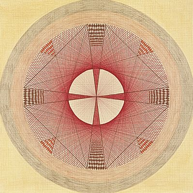 jasonstrachan's tweet photo. Emma Kunz - Healer and artist of Sacred Geometry https://t.co/1f4DVCOIUC