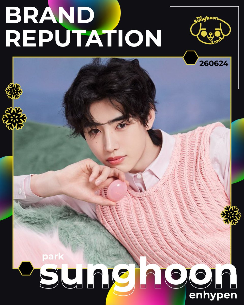 thesunghoonland's tweet photo. 260624 | BRAND REPUTATION

#SUNGHOON Brand Reputation. 🐧

#엔하이픈_성훈 #성훈 #SUNGHOON #ENHYPEN_SUNGHOON #SunghoonLand
@ENHYPEN_members @ENHYPEN https://t.co/MuIpTVIE4l