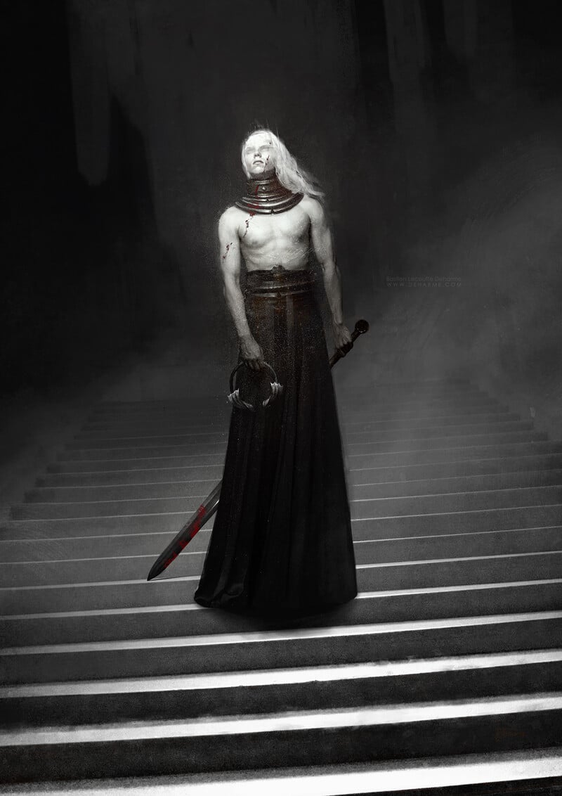 Ash_Okami7's tweet photo. ELRIC 
🎨 by Bastien Lecouffe Deharme. https://t.co/Eyusq2ARvz