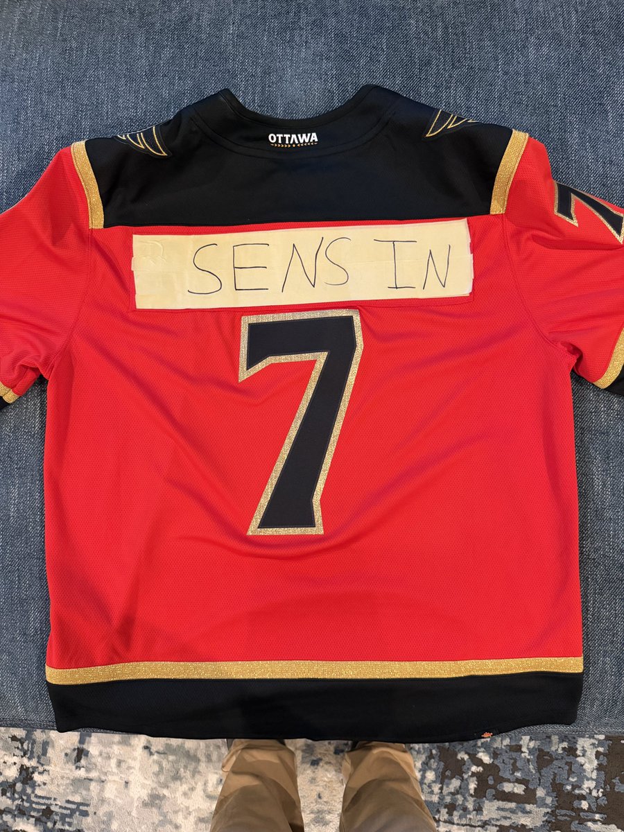 avibulka's tweet photo. SENS IN 7! 
#gosensgo 

@SensCentral @jackrichrdson @LalimesMartian https://t.co/VjcLgtnCA4