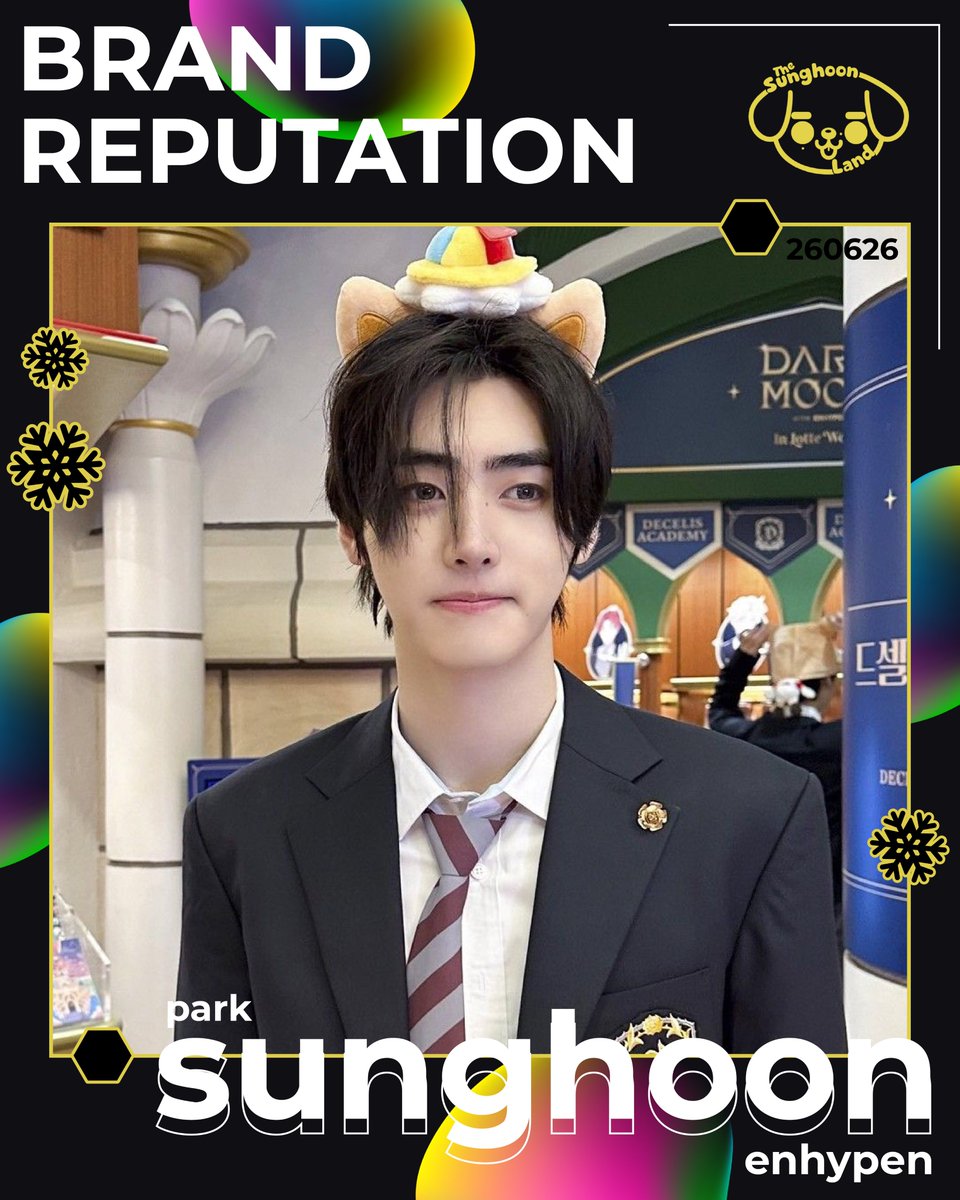 thesunghoonland's tweet photo. 260626 | BRAND REPUTATION

#SUNGHOON Brand Reputation. 🐧

#엔하이픈_성훈 #성훈 #SUNGHOON #ENHYPEN_SUNGHOON #SunghoonLand
@ENHYPEN_members @ENHYPEN https://t.co/lnETvnwcvI