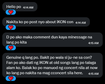 sojuneeeya's tweet photo. NAKIKITA MO BA 'YAN, @banyakbagusent ? IT'S YOUR JOB PERO HINDI MO GINAGAWA HAUPCCA TALAGA

iKON FOUREVER TOUR in Manila 🇵🇭

🗓️ 07.05.26 (Sunday) | 7PM
📍SMX Convention Center
🎫 https://t.co/UDejA5Sm05
#iKON_FOUREVER_TOUR #iKON #아이콘
#iKONinMANILA @iKONIC_143 https://t.co/PW8Us4DWha