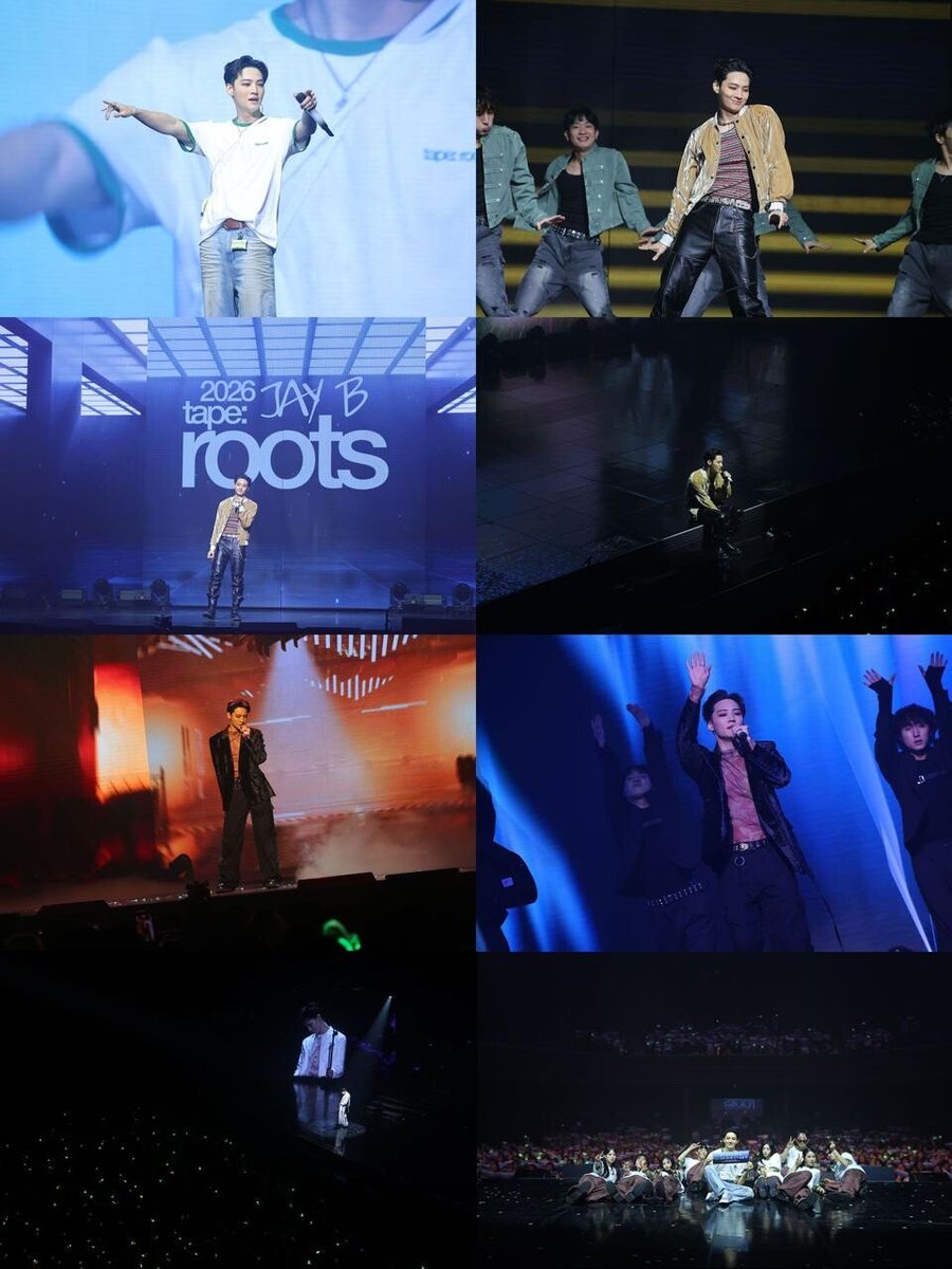mydef_mysoul's tweet photo. 🗞️[News] #JAYB #528hzkr 
#2026tape_roots_seoul

ในคอนเสิร์ตที่กรุงโซล เจบีได้เปิดตัวเพลงใหม่ Layback และเพลงที่ยังไม่เคยปล่อย Sweetie เป็นครั้งแรก ผสมผสานความรู้สึกแบบ B-Boy เข้ากับการแส��งบนเวที

คอนเสิร์ตครั้งนี้ใช้คีย์เวิร์ด “roots” เป็นแกนหลัก โดยถ่ายทอดลำดับเหตุการณ์ทางดนตรีและการเติบโตภายในจิตใจของเจบีให้เชื่อมโยงเป็นเรื่องราวเดียวกันอย่างต่อเนื่อง ภายใต้ concept ที่ครอบคลุมตลอดทั้งการแสดง มีการจัดวางการร้องสด การแสดง performance และวิดีโอประกอบอย่างกลมกลืน เพื่อพาผู้ชมเดินทางไปตามเส้นทางตั้งแต่จุดเริ่มต้นจนถึงตัวตนของเจบีในปัจจุบัน

เวทีเพลงใหม่ถูกจัดวางให้เป็นหนึ่งในไฮไลต์สำคัญของช่วงท้ายคอนเสิร์ต เพลง Layback ซึ่งเป็นเพลงไตเติลจากมินิอัลบั้มชุดที่ 3 ได้ถูกนำมาแสดงบนเวทีเป็นครั้งแรก ขณะเพลงที่ยังไม่เคยปล่อยอย่าง Sweetie ก็ถูกเปิดตัวแบบเซอร์ไพรส์ สร้างความตื่นเต้นให้กับแฟนๆเป็นอย่างมาก

เจบีกล่าวถึงเพลง Sweetie ว่า
“ผมจำได้ว่าตอนทำเพลงนี้ ผมเผลออุทานออกมาหลายครั้งและเปิดฟังมันซ้ำๆอยู่ตลอด หลังจากทำเสร็จแล้วก็รู้สึกว่าเป็นเพลงที่ดีมากและให้ความรู้สึกที่ยอดเยี่ยมจริงๆครับ”

คำพูดของเจบีสะท้อนให้เห็นถึงความรักและความผูกพันเป็นพิเศษที่มีต่อเพลงนี้

บนเวทีนี้เจบียังแสดงให้เห็นถึงความสามารถที่โดดเด่น ด้วยการถ่ายทอดทั้งท่าเต้นทรงพลังและการ���้องสดที่ไร้ที่ติไปพร้อมกัน จนสามารถเรียกเสียงตอบรับและเสียงเชียร์จากแฟนๆผู้เข้าชมได้อย่างมากมาย