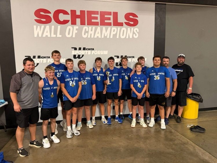 usd366's tweet photo. Members of the YCHS Boys basketball team left Wichita 4-0 and Champions this weekend. Great job Wildcats! https://t.co/U5hGxBx3V5