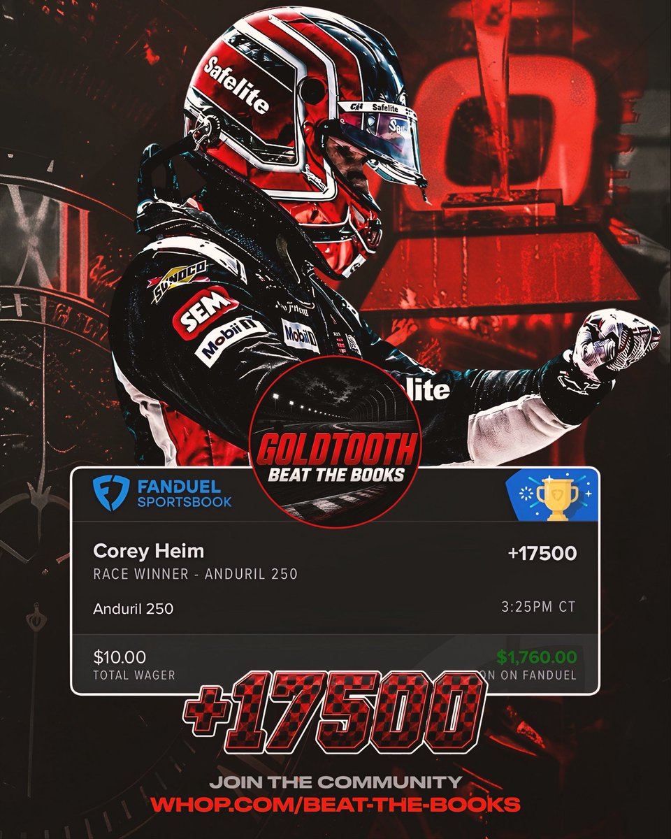 BTBSupport's tweet photo. HEIM TIMEEEEE ⌚️

(@GoldtoothEv) 🥇 

+3000✅
+17500✅ 💎 💣 

$20 👉 $2,070 💰💰 

Goldie has been DOMINATING racing, he is a must tail‼️

Also, make sure you are following him for all his free gems 💎 

🔗 https://t.co/YDd6W3qTfJ https://t.co/zPOSwo0tc4