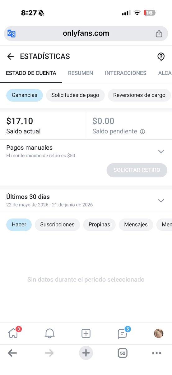 xcesarcedeno's tweet photo. Necesito llegar a los 50.00 para poder
Retirar, quien quiere el link del only 🤤🔥 https://t.co/QBuVOiZnsH