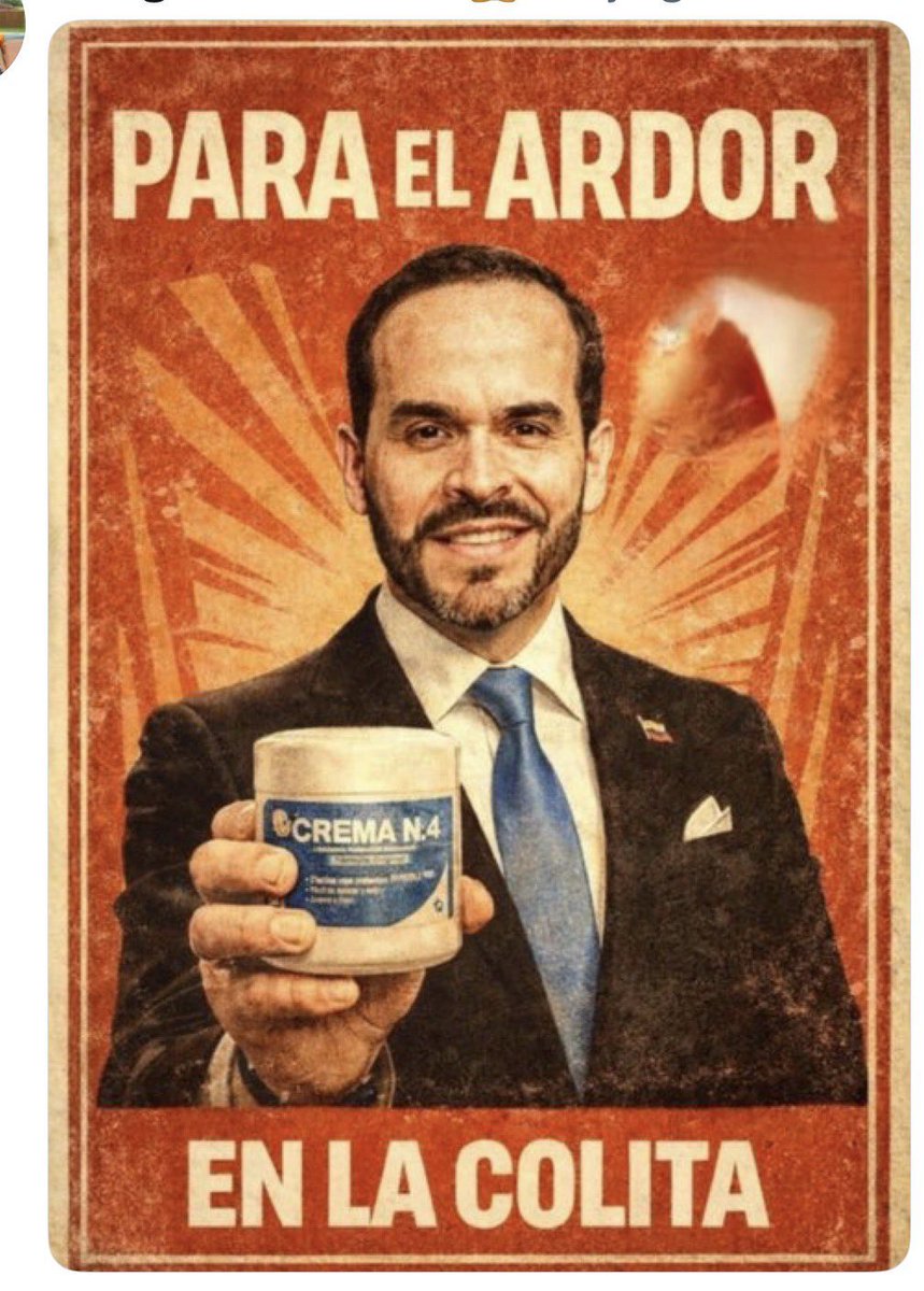 SalgadoMedios's tweet photo. @FisicoImpuro Abelardo le manda malparido !!! https://t.co/LM8c7akdBP