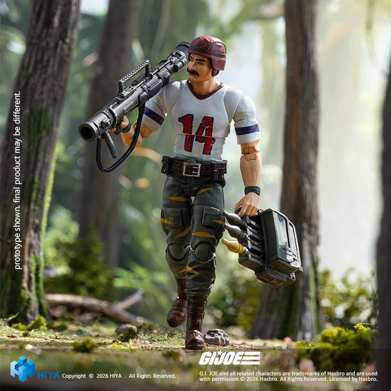 Nin_Nin_Game's tweet photo. Bazooka joins the fight in Tiger Force style 🐯

G.I. Joe Bazooka Tiger Force Ver. 1/18 Scale Exquisite Mini Action Figure from Hiya Toys brings the iconic hero to your collection with compact size.
Pre-order now👉 https://t.co/oaFq7CgH6Y

#GIJoe #Bazooka #TigerForce #HiyaToys #ExquisiteMini #ActionFigure