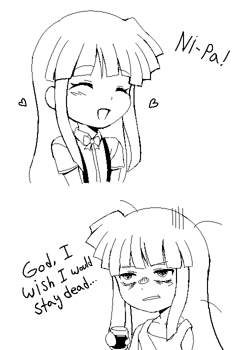 GomiCakeArts's tweet photo. Higurashi is getting a new series so here's some silly doodles I did a couple years ago in MS Paint https://t.co/gxSLuR4Ulz