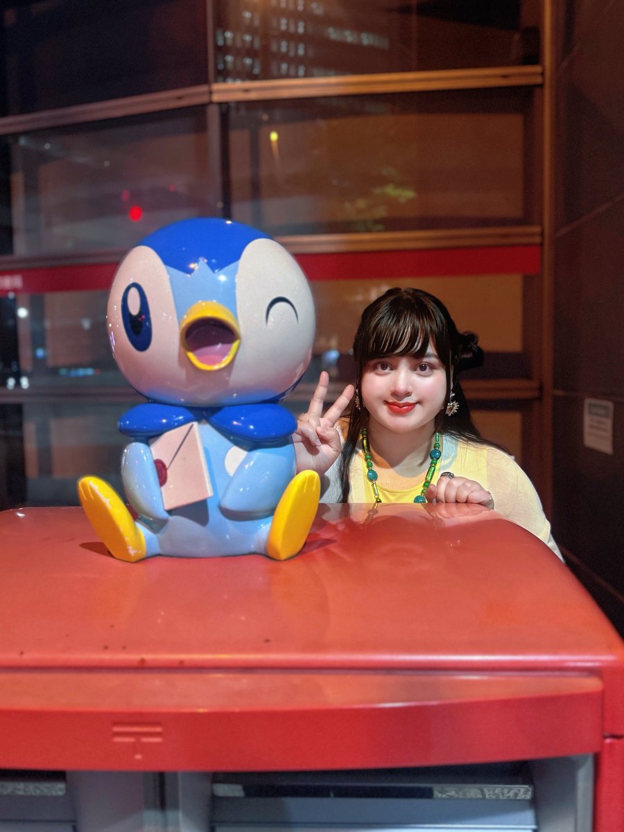 satojuriett's tweet photo. ポッチャマポスト📮

6月いっぱいで撤去されてしまうから見納め📮🐧
#桜木町
#ポケモン
#ポッチャマ
#ゴージャスサイズモデル https://t.co/zNC1gbQJZI